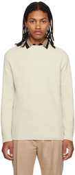 BOSS Beige Crewneck Sweater