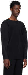 Homme Plissé Issey Miyake Black Monthly Color January Long Sleeve T-Shirt