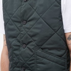 Mackintosh Men's New Hig Quilted Vest in Bottle Green