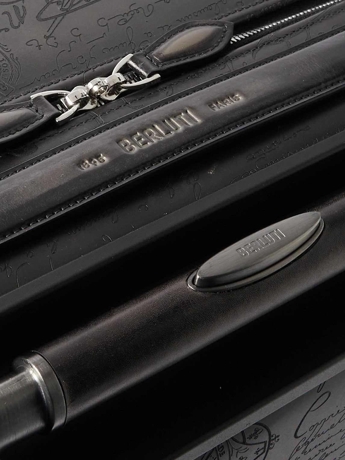 Berluti - Formula 1005 Scritto Venezia Leather Suitcase Berluti