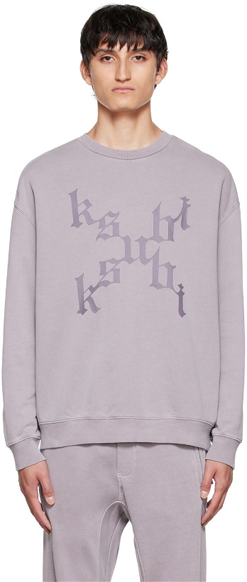Photo: Ksubi Purple Kult Biggie Sweatshirt