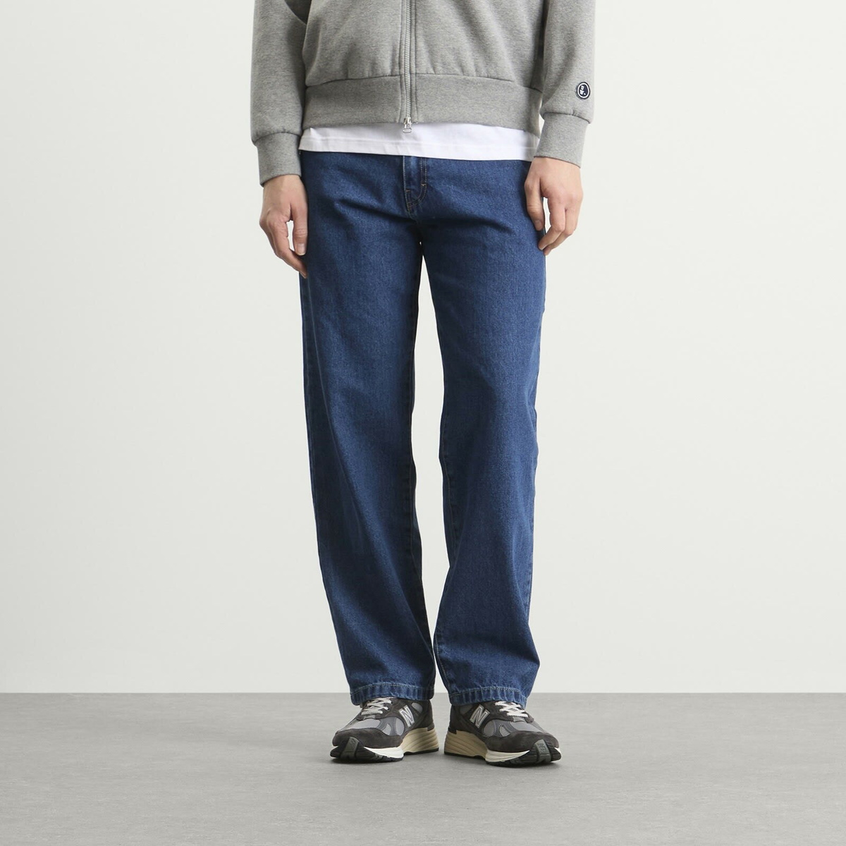 Stan Ray Men's Wide 5 Denim Jeans in Dark Rinse