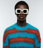 Loewe - Inflated rectangular sunglasses