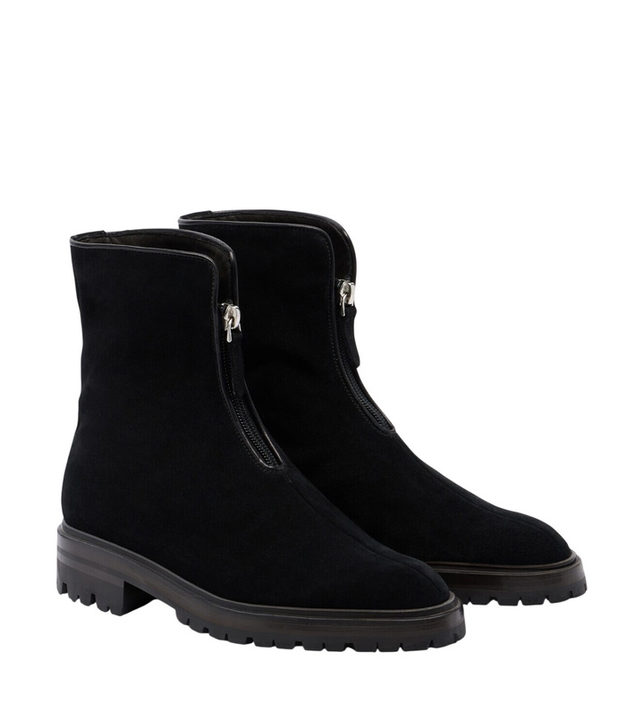 Photo: The Row Hike suede ankle boots
