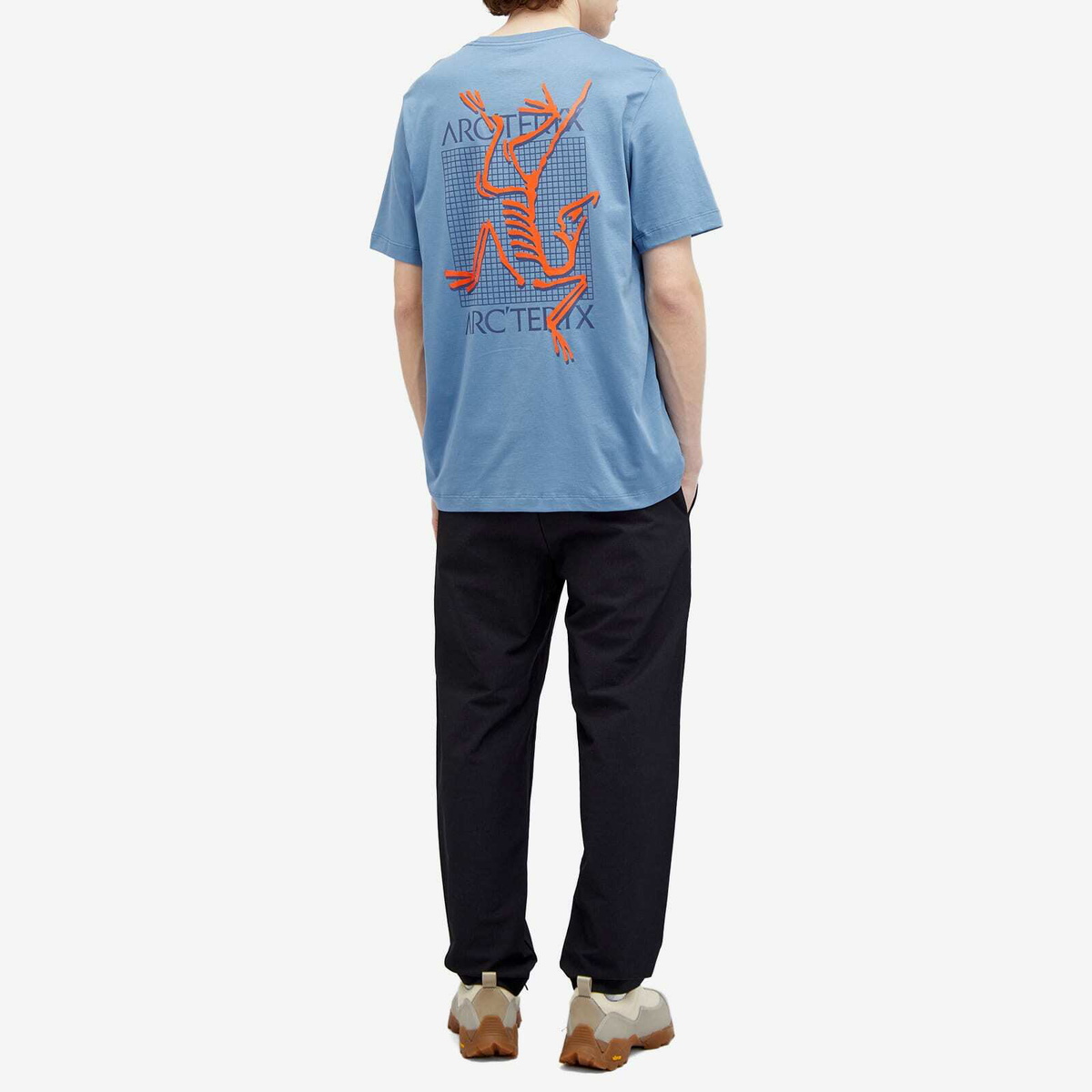 人気【ARC'TERYX】ARC'MULTI BIRD LOGO SS T-SHIRT STONE WASH Arc'teryx Arc'Multi Bird Logo Shirt SS Men's | Soft