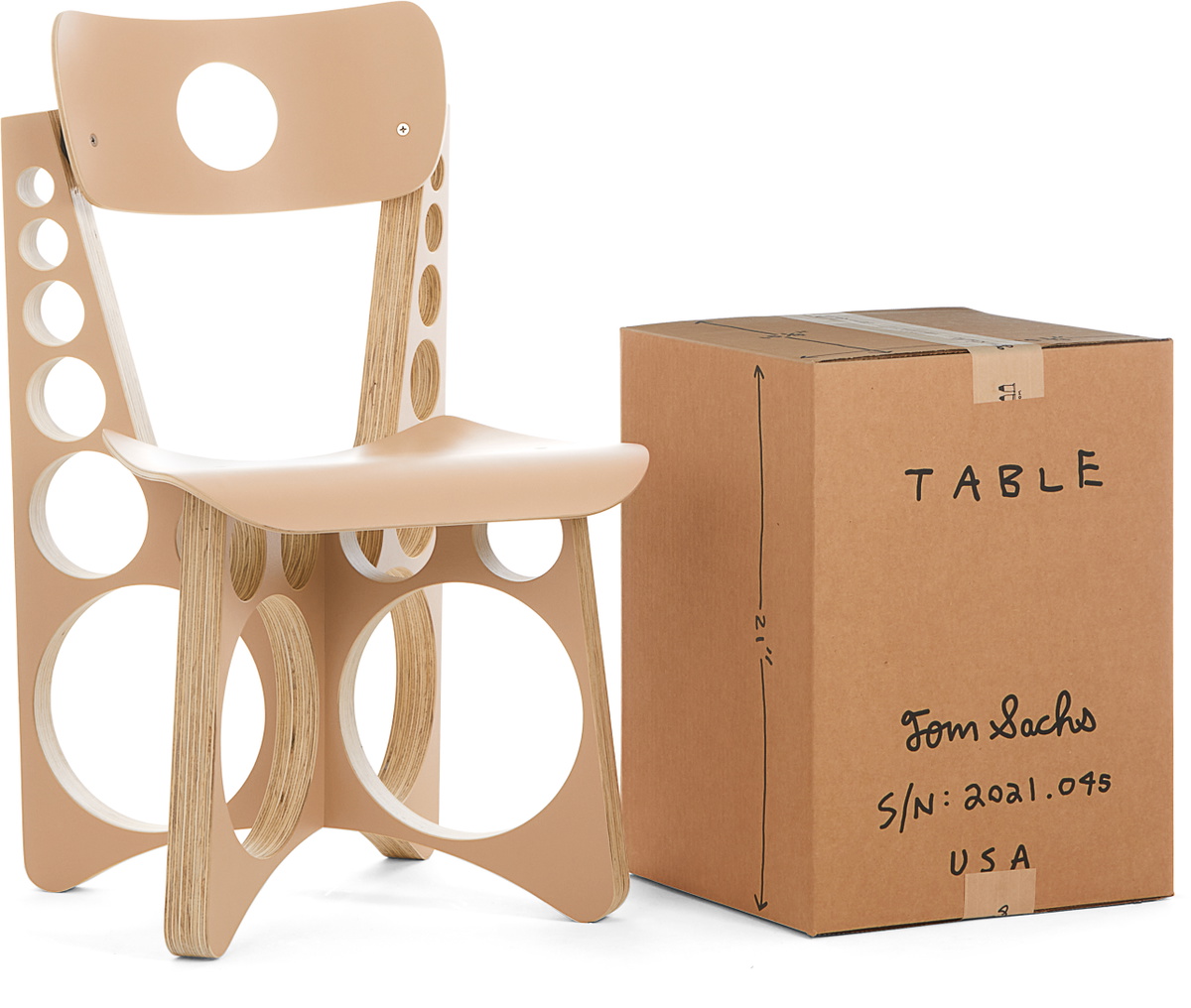 Tom Sachs Shop Chair - Pink