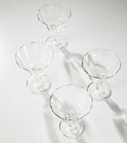 Akua Objects Alban set of 4 champagne coupes