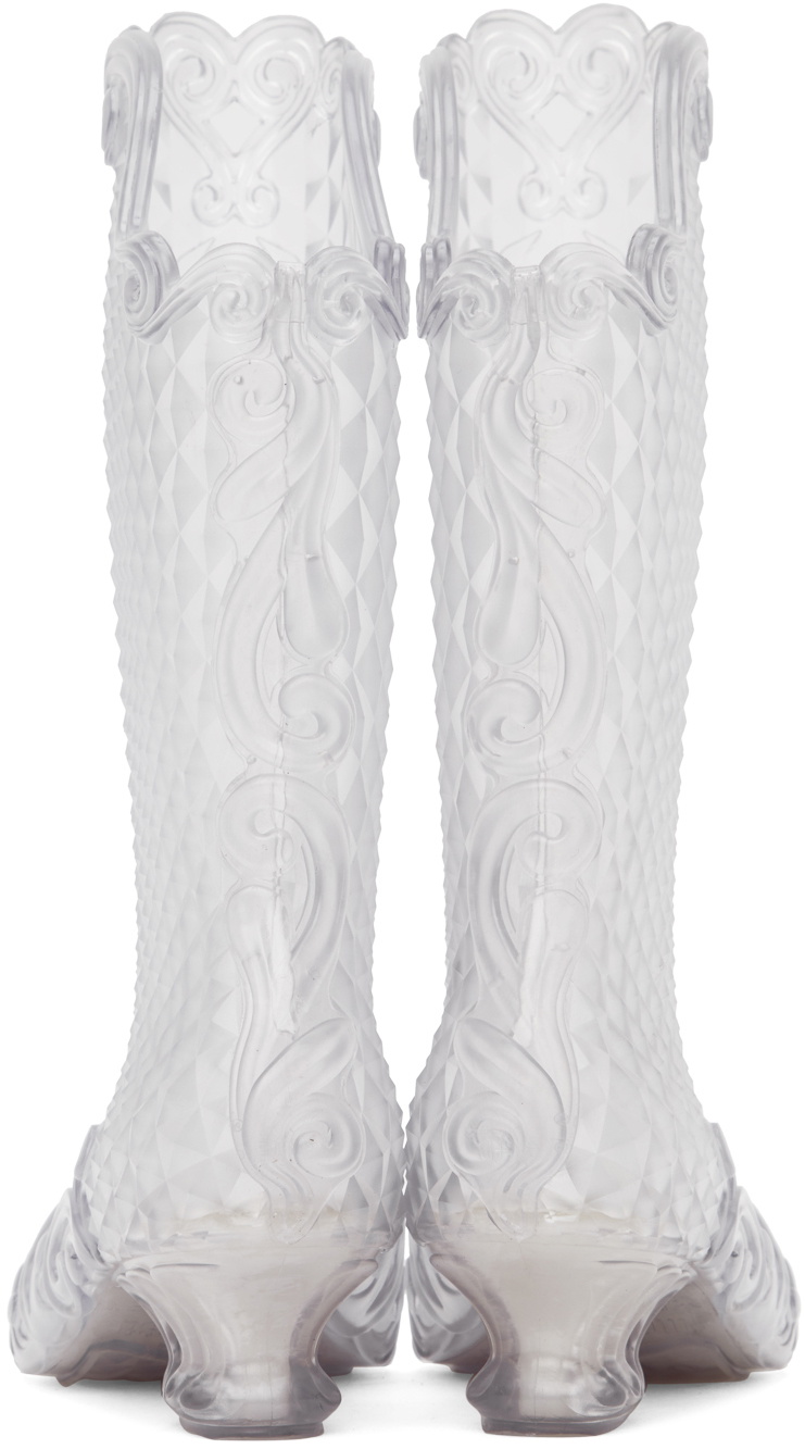 Y/Project Transparent Melissa Edition Court Boots Y/Project
