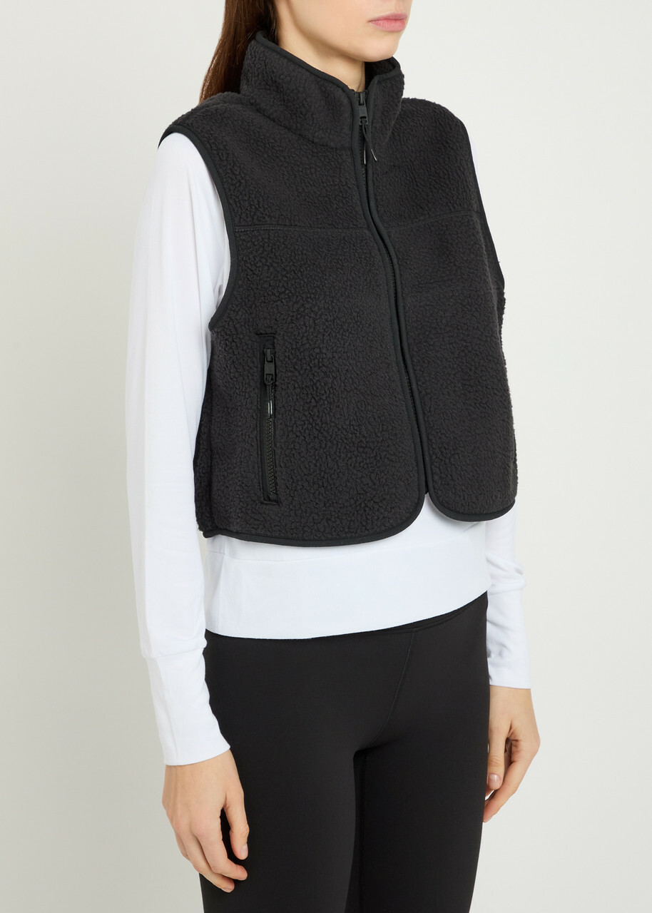 Vuori Alpine Fleece Gilet Black
