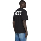 GCDS Black JP Graphic T-Shirt