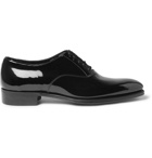 Kingsman - George Cleverley Patent-Leather Oxford Shoes - Black