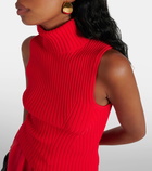 Staud Callum ribbed-knit top