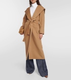 'S Max Mara Fabio virgin wool belted coat