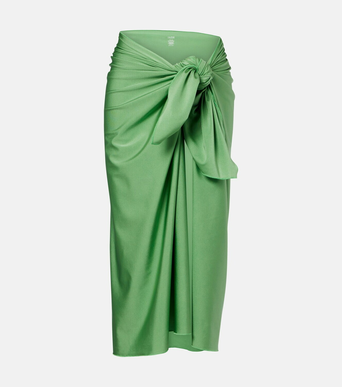 Jade Swim Nyla satin beach cover-up