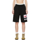 SSENSE WORKS SSENSE Exclusive 88rising Black Patch Shorts