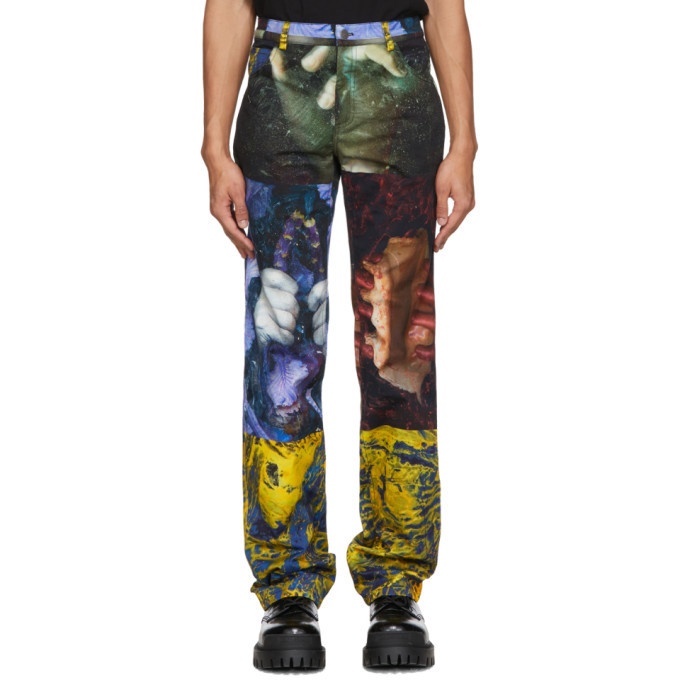 Photo: Ottolinger Multicolor Lucie Stahl Edition Straight Trousers