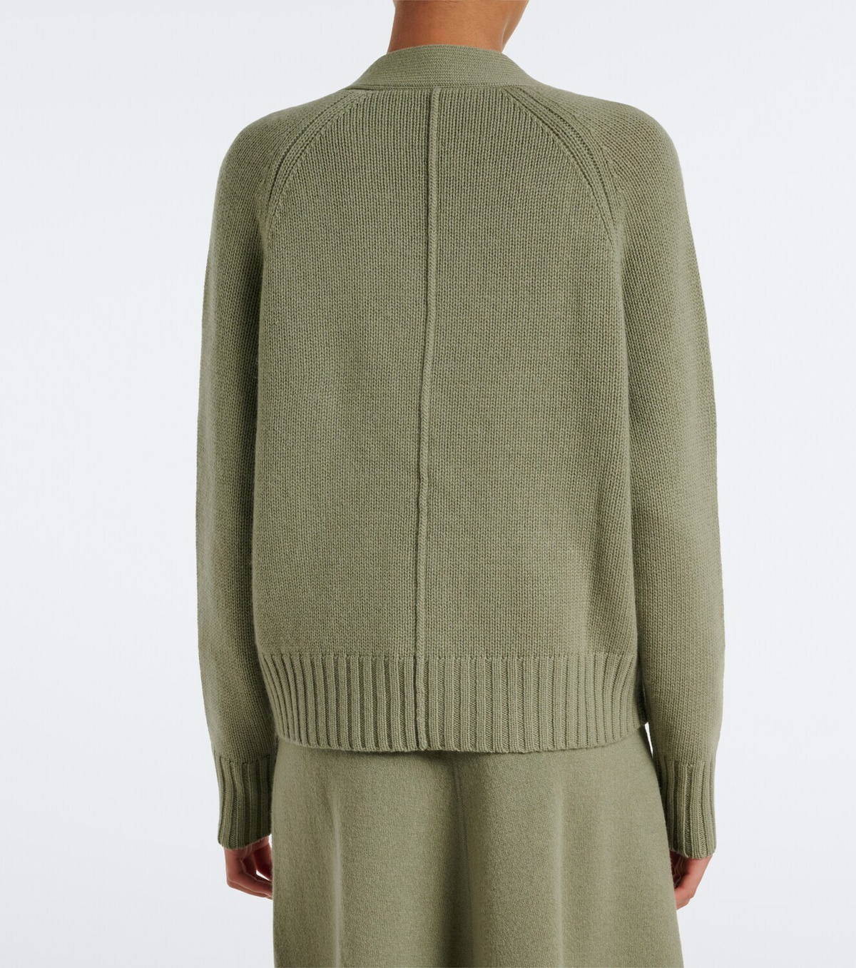 Jardin des Orangers Virgin wool and cashmere cardigan
