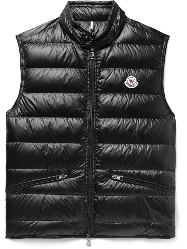 Photo: MONCLER - Quilted Shell Down Gilet - Black