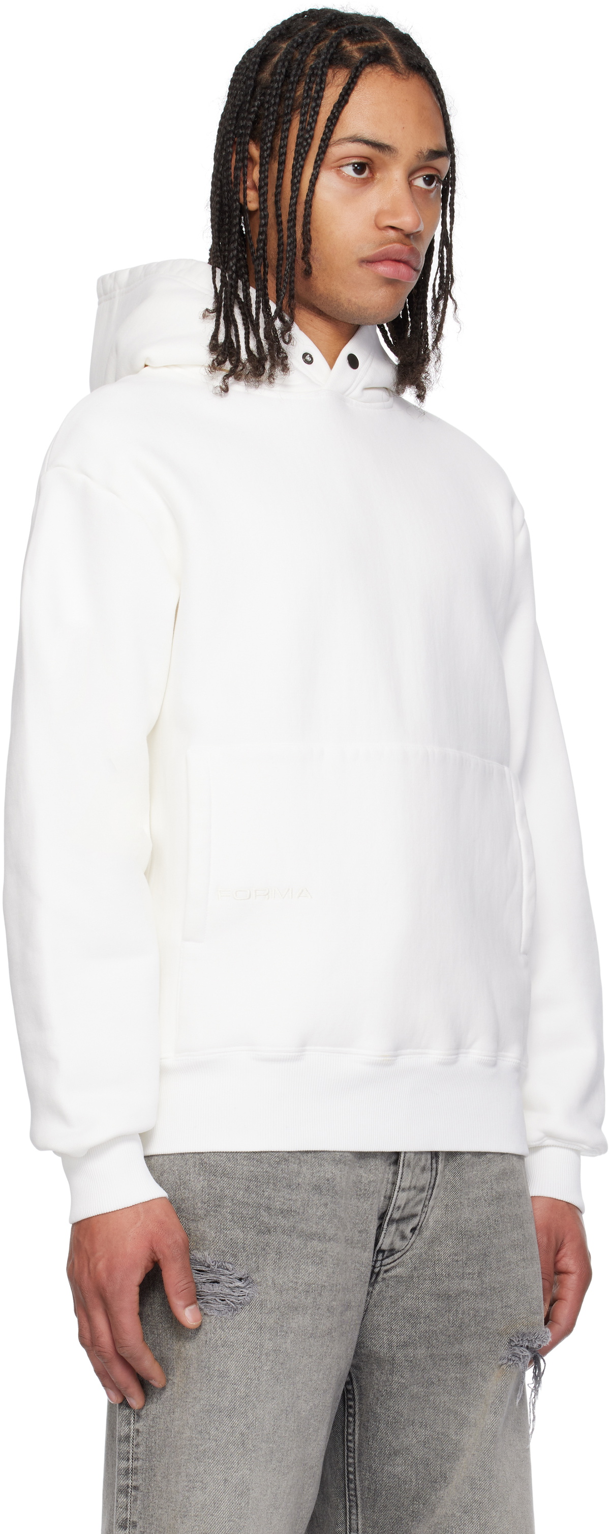 FORMA White Classic Hoodie