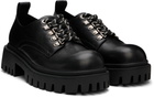 WOOYOUNGMI Black Leather Derbys