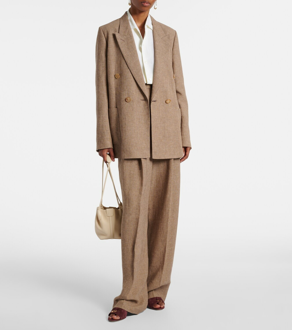Loro Piana Summer Charms 55 suede mules