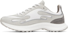 Casablanca Off-White & Gray Stade Sneakers