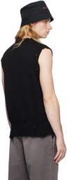 Marni Black V-Neck Vest