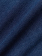 The Elder Statesman - Sunbleached Cotton and Cashmere-Blend Jersey T-Shirt - Blue