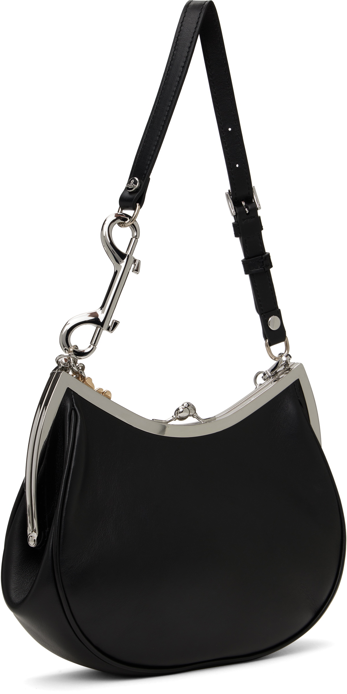 Vivienne Westwood Black Charm Frame Bag Vivienne Westwood