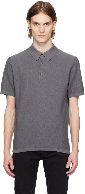 Photo: Tiger of Sweden Gray Jenkin Polo