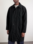 Stone Island - STONE ISLAND GHOST David Tech-Canvas Coat - Black