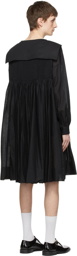 Molly Goddard Black Cotton Dress