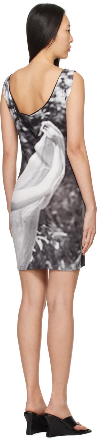 ELLISS SSENSE Exclusive Gray Float Minidress
