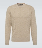 Loro Piana Cable-knit cashmere sweater