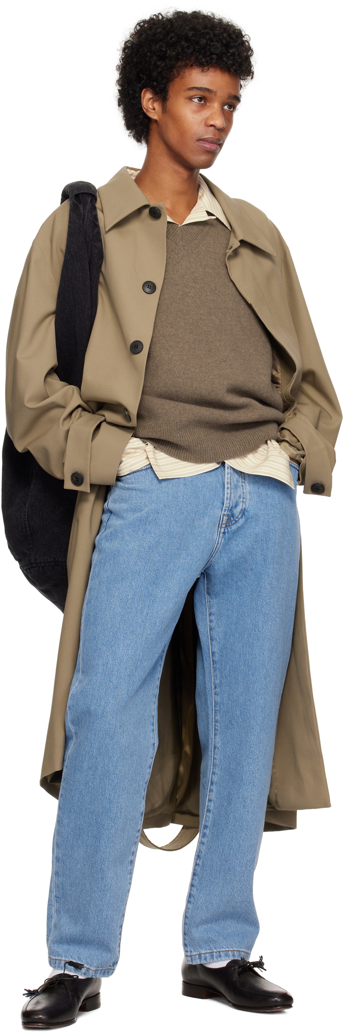 Róhe Blue Straight Leg Jeans