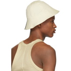 Rick Owens Drkshdw Black and Off-White Gilligan Hat