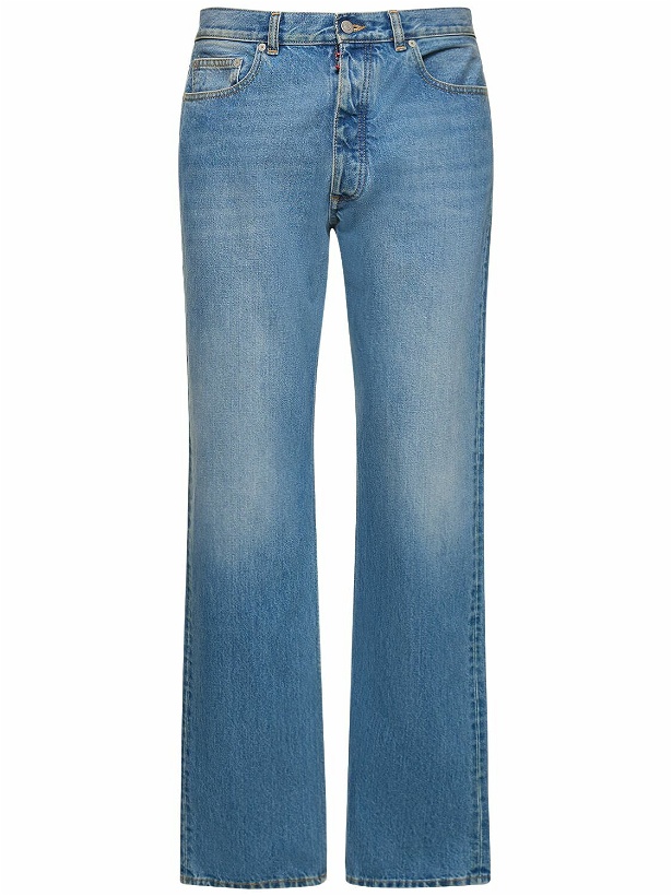 Photo: MAISON MARGIELA - Regular Cotton Denim Jeans