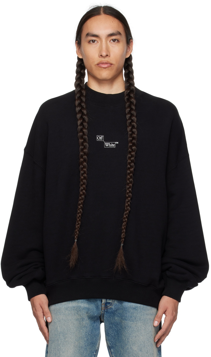 Off-White Black Blocks Book Sweatshirt Off-White