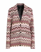 Missoni Womens Blazer in Pink