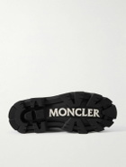 Moncler - Peak Path Leather Lace-Up Boots - Black