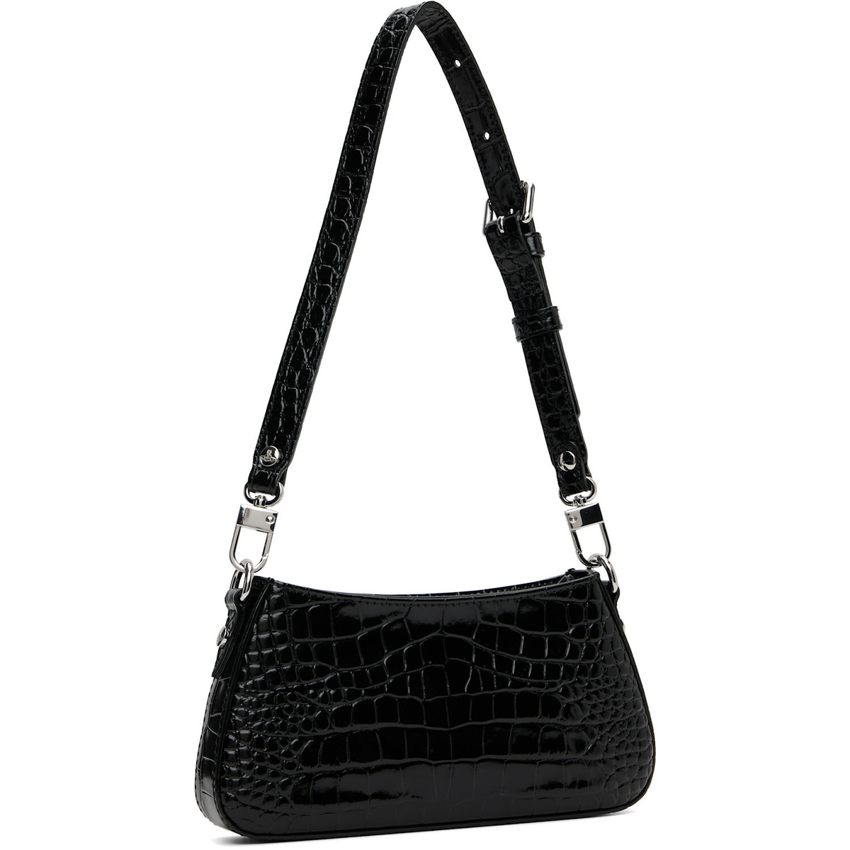 Vivienne Westwood Black Tasha Shoulder Phone Bag