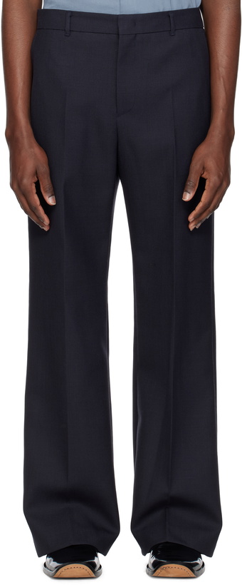 Photo: RECTO Navy Signature RC Flared Trousers