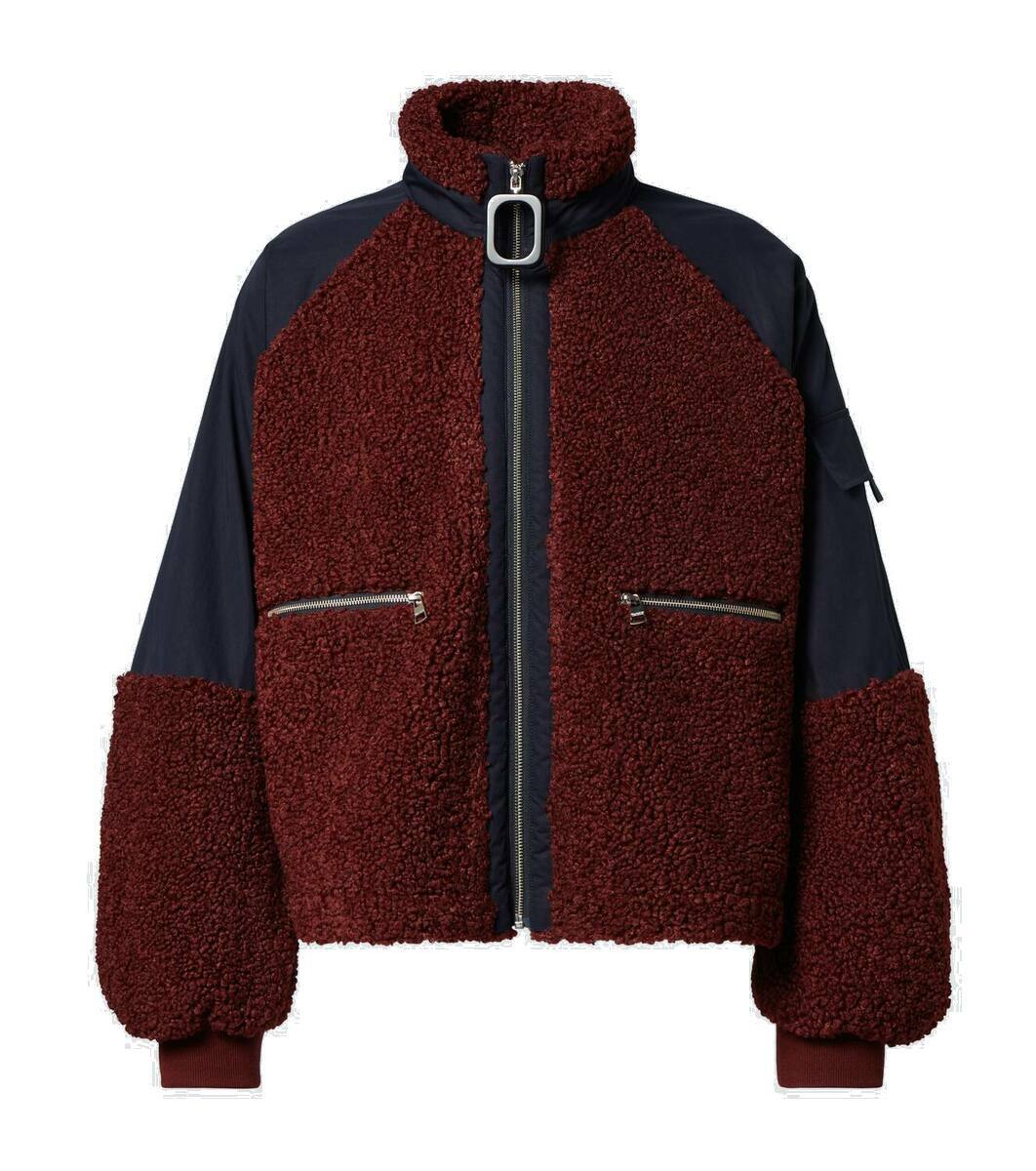 スウェット・トレーナー J W ANDERSON FLEECE (JW0186PG1632) JW ANDERSON (ジェイダブリューアンダーソン) ロゴエンブロイ