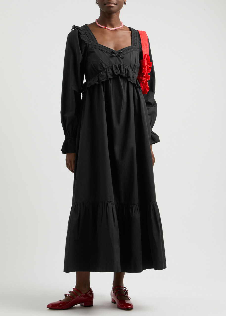white christmas dresses aoife midi dress main image 1