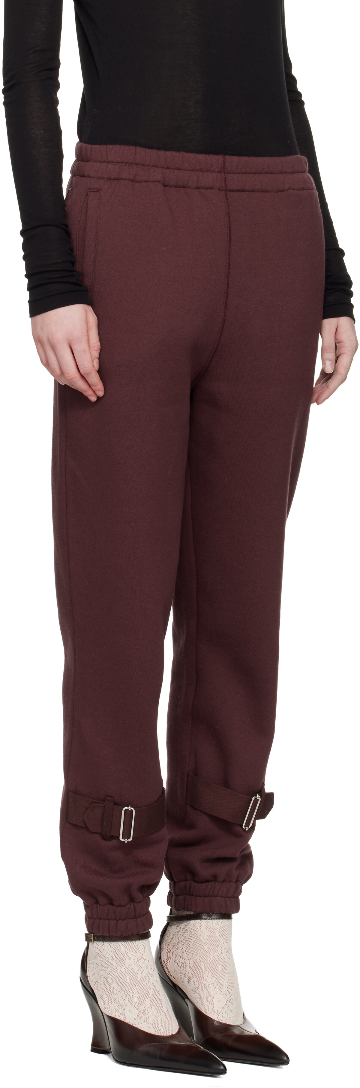 UNDERCOVER Burgundy UP2E1505 Lounge Pants