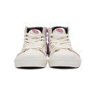 Vans Grey and Purple OG Style 36 Hi Sneakers