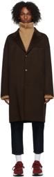 Nanushka Brown Maveo Coat