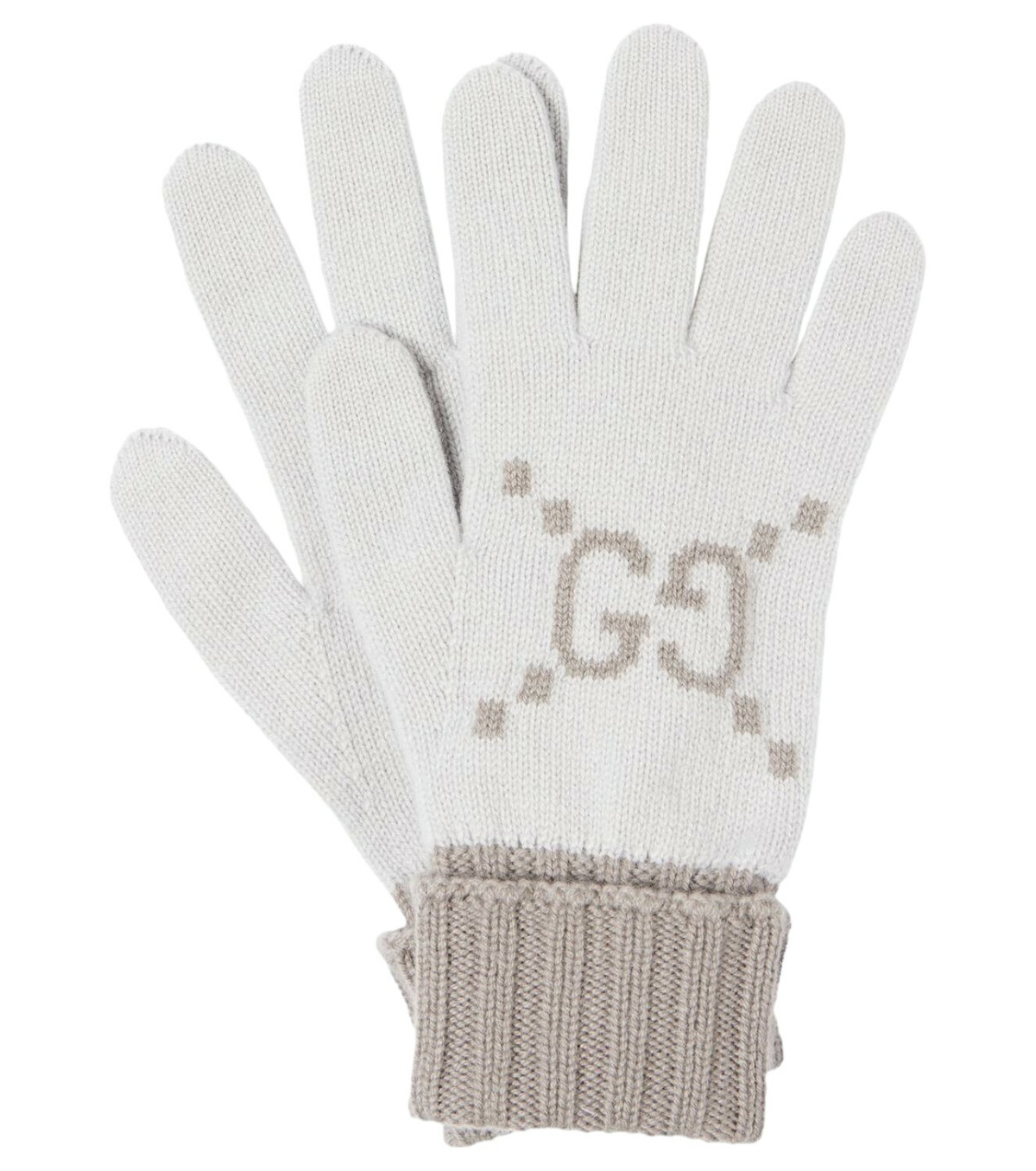 Gucci GG embroidered tulle gloves Gucci