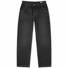 mfpen Men's Regular Jeans in Black