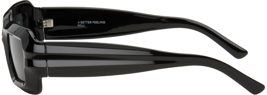 A BETTER FEELING Black Bolu Sunglasses
